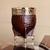 Mate imperial cuero croco con base y bolitas - Tienda Mate