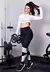 Calça Legging + Cropped Dubai Conjunto Fitness | REF: LX147 - SofClar Fit & Fashion