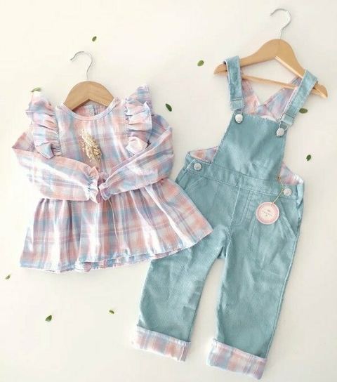 Jardinero Acqua + Camisola escocés - comprar online
