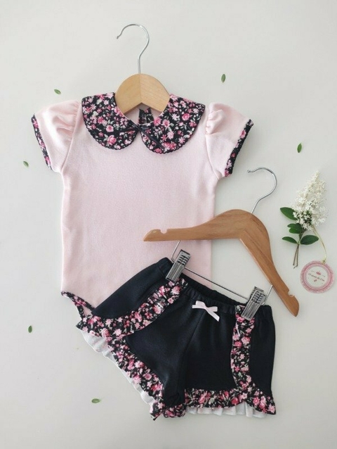 Body +Short princesa (Rosa) - comprar online