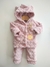 Conjunto teddy (Rosa) - tienda online