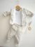 Conjunto plush corderito (Natural) - El ajuar de Eva