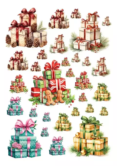 Decalque Hidro Transfer - Natal - comprar online