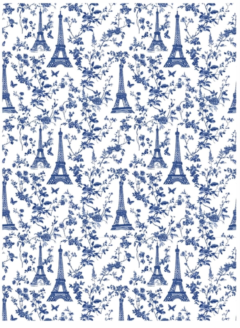 Decalque Hidro Transfer - Toile de Jouy Torre P - comprar online