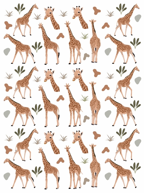 Decalque Hidro Transfer -Girafas - comprar online