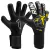 Guantes de Portero Rinat Asimetrik Pro Negro Amarillo Plata