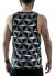 Camiseta Rinat Fitness Geo Print Adulto Negro/gris - Rinat