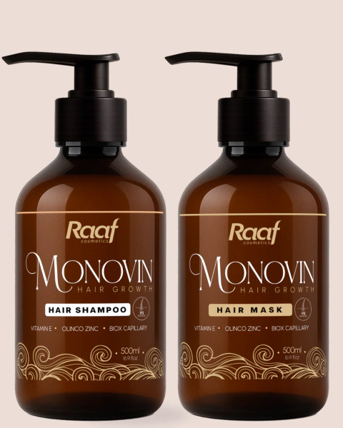 KIT SHAMPOO + MASCARA MONOVIN 500ML