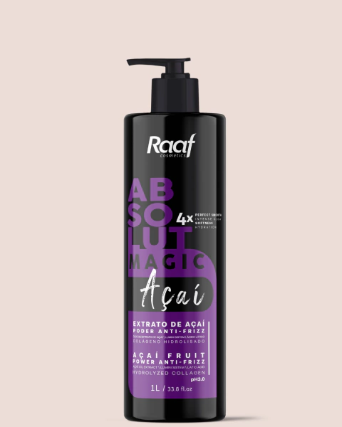 ABSOLUT MAGIC AÇAÍ HAIR STRAIGHTENING TREATMENT 1L - buy online