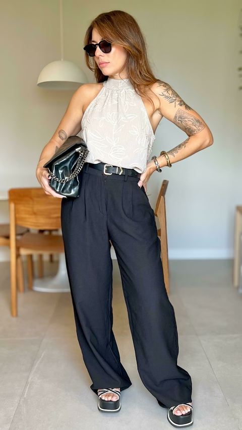 Blusa Bordada Florença Gelo - comprar online