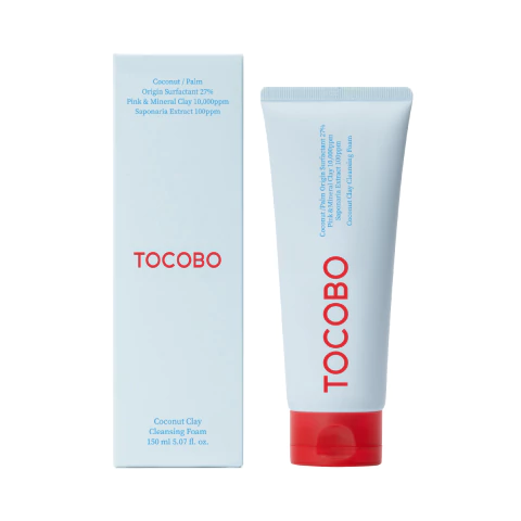 Espuma de Limpeza Facial Tocobo Coconut Clay Cleansing Foam 150ml - comprar online