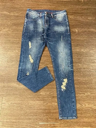 CALÇA JEANS MASCULINA JOGADOR 2419418
