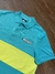Polo Lacoste Logo Masculina - Azul+Verde na internet