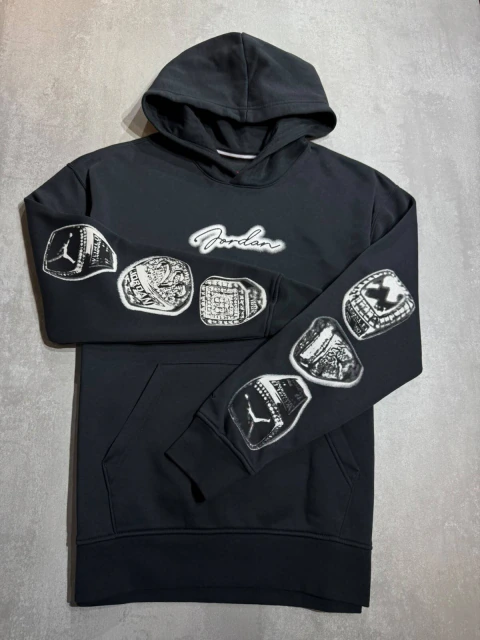 Moletom Nike Air Jordan MVP Rings Preto