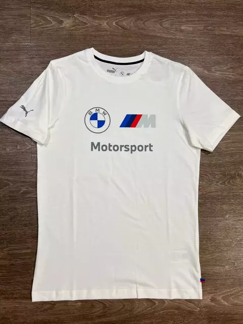 CAMISETA PUMA BMW MOTORSPORT BRANCA - comprar online