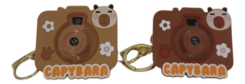 Llavero Cámara Capybara Carpincho Mini Proyector Toyz