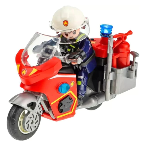 Power Planet Bomberos Moto Hacha Megáfono Fire Series Toyz - comprar online