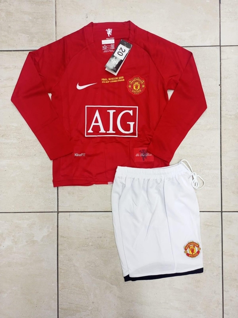 Manchester United 2008 (Niño) RETRO - comprar en línea