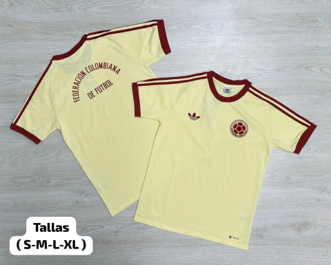 Selección Colombia Retro Beige - comprar en línea