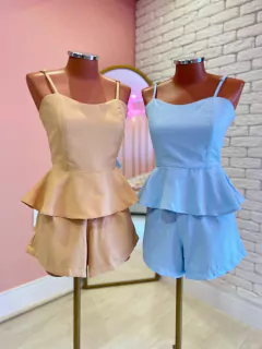 Conjunto Alfaiataria Peplum - Talu Varejo