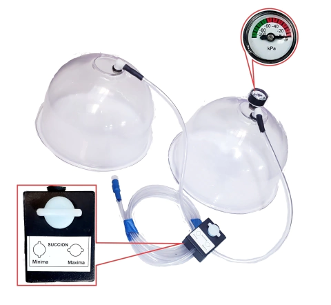 COPAS ALTAS DE VACUMTERAPIA 16CM INTERNO PARA GLUTEOS CON REGULADOR QUE PODES USAR CON TU MAQUINA