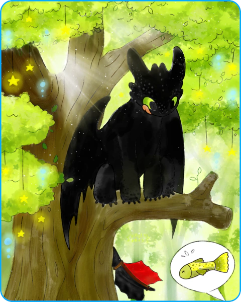 Print 10X15 Banguela - Como Treinar O Seu Dragão