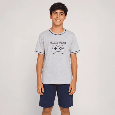 Pijama Lupo Curto Games Infantil