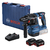 Bosch Gbh 185-li Rotomartillo más Cargador más 2 Bater 4675rpm Color Azul - comprar online