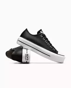 OFERTA 2X1 CONVERSE ALL STAR PLATAFORMA CUERO