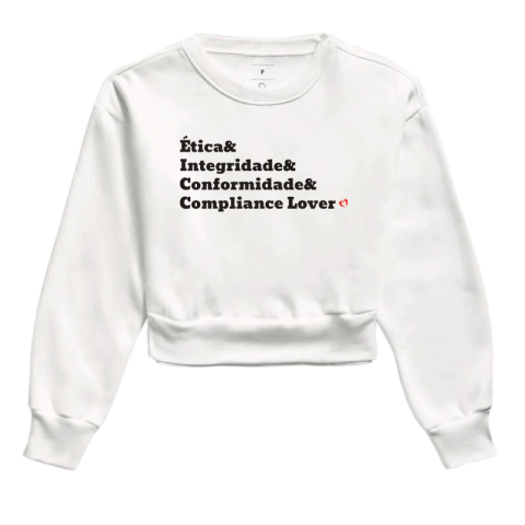 Moletom Cropped Ética - comprar online