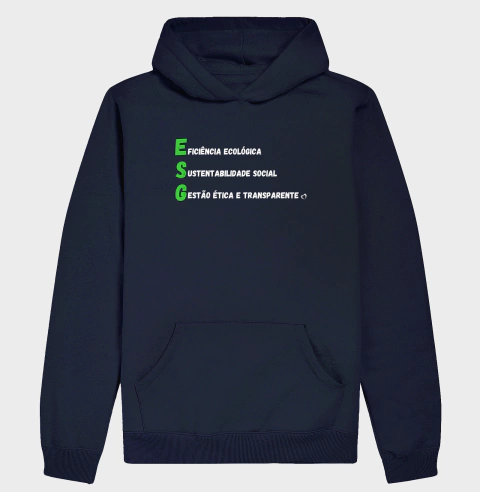 Moletom Capuz e Bolsos ESG - comprar online
