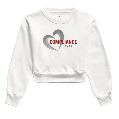 Moletom Cropped Compliance Lover® - comprar online