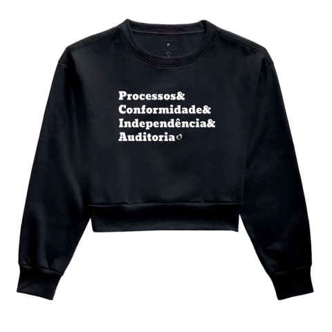 Moletom Cropped Auditoria - comprar online