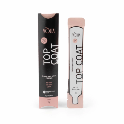 Top Coat Clear Tradicional Volia Sachê 9g - comprar online