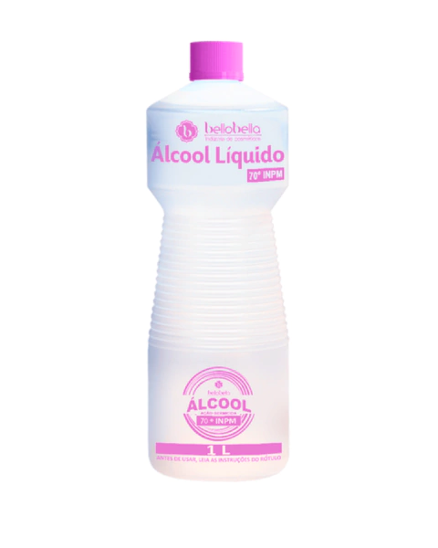 Álcool 70° liquido BelloBella 1L