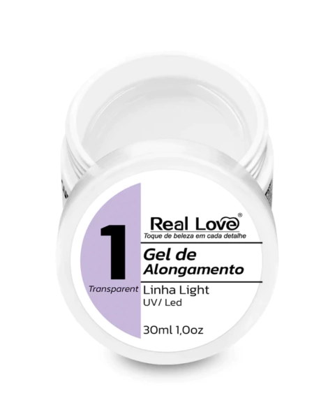Gel Real Love Linha Light 30ml - comprar online