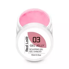Gel Alongamento Jelly Real Love 15ml - Henrique Nails Cosméticos