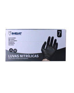Luvas Nitrílicas sem pó 7/8 Imbat - comprar online