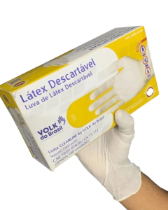 Luva de latex descartável Volk do Brasil - comprar online