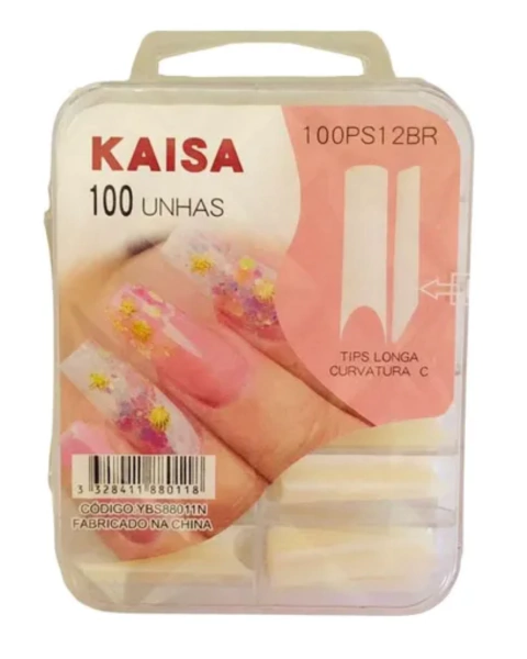 Tips longa leitosa curvatura C 100 un Kaisa - comprar online