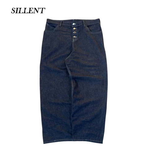 Scar memory Baggy Raw denim - comprar online