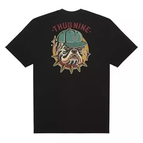Camiseta Thug Nine Bulldog Preto - comprar online