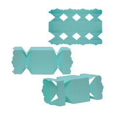 Caixa de papel para balas - 10 unidades - loja online