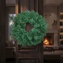 Guirlanda de Natal Verde Tradicional 40 cm Decorativa - loja online