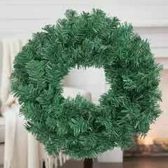 Guirlanda de Natal Verde Tradicional 35 cm Decorativa - loja online