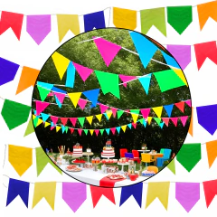 Bandeirinhas Festa Junina Coloridas Decoração Arraiá - 100 metros na internet