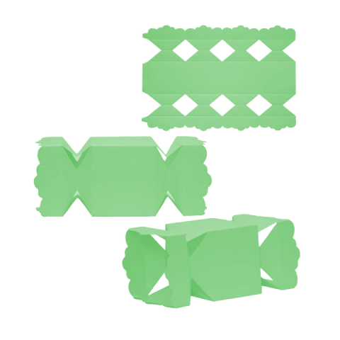 Caixa de papel para balas - 10 unidades