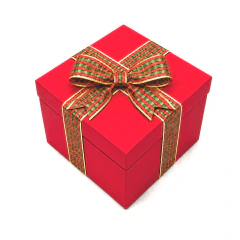 Fita Natalina Aramada Xadrez 5cm 2,7m Borda Dourada para Laços Árvore Guirlanda Decoração de Natal - loja online