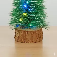 Imagem do ARVORE LED PINHEIRO 15 CM C/PONTEIRA VILA NATAL