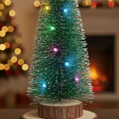 Kit 4 Pinheiros Natal LED Iluminados Decoração Vila Natalina - loja online